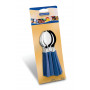 Conjunto de colheres para sobremesa 12 peças inox New Kolor - Azul - Tramontina