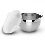 Pote redondo com tampa plástica 5,20 litros inox Cucina - Tramontina